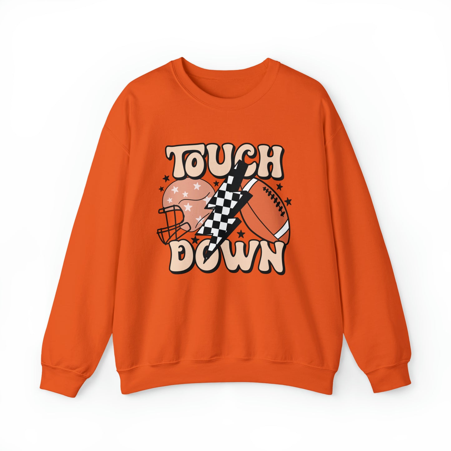 Touchdown Thunderbolt Football Unisex Sweatshirt
