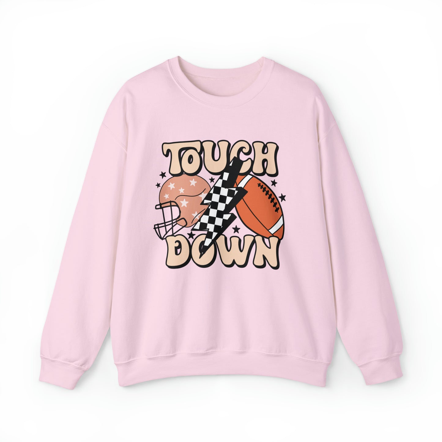 Touchdown Thunderbolt Football Unisex Sweatshirt