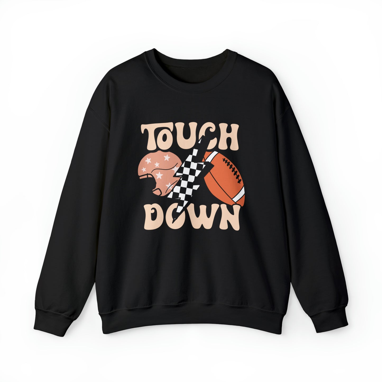 Touchdown Thunderbolt Football Unisex Sweatshirt
