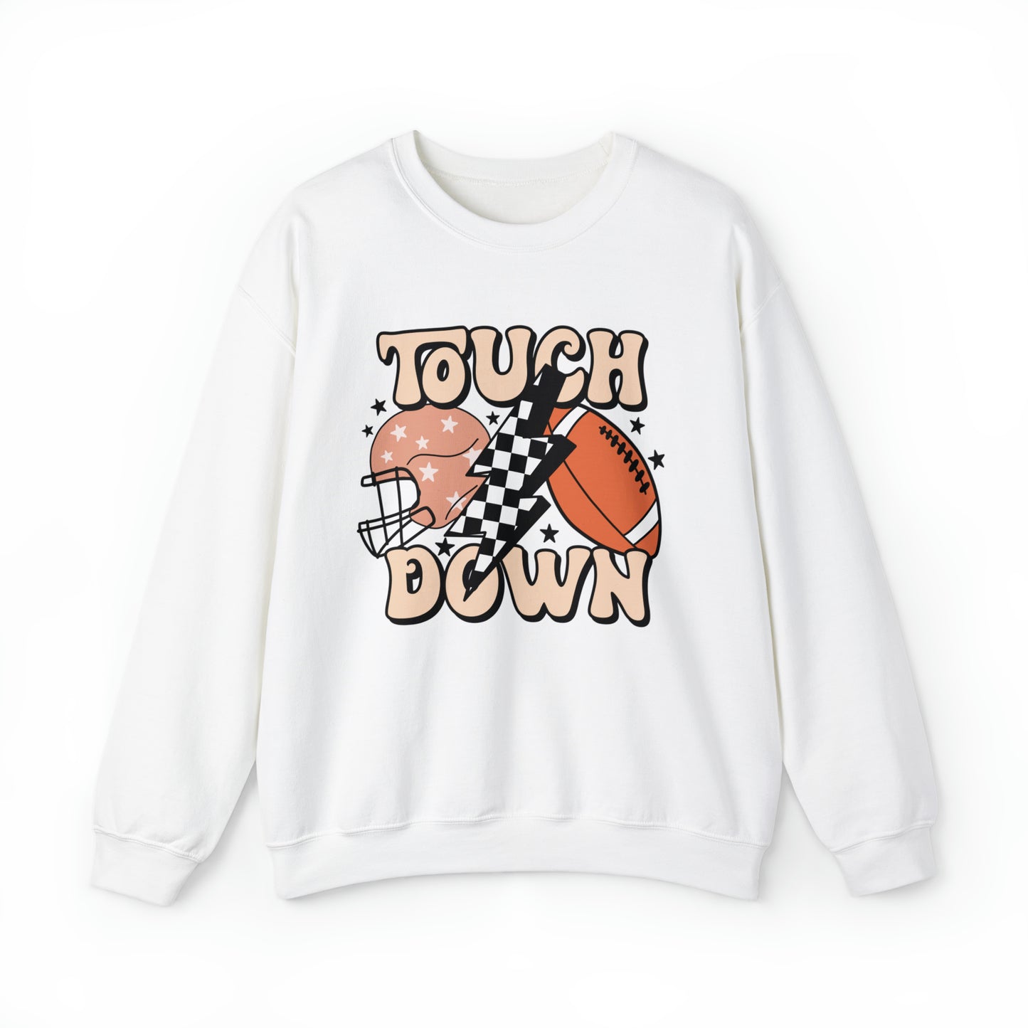 Touchdown Thunderbolt Football Unisex Sweatshirt