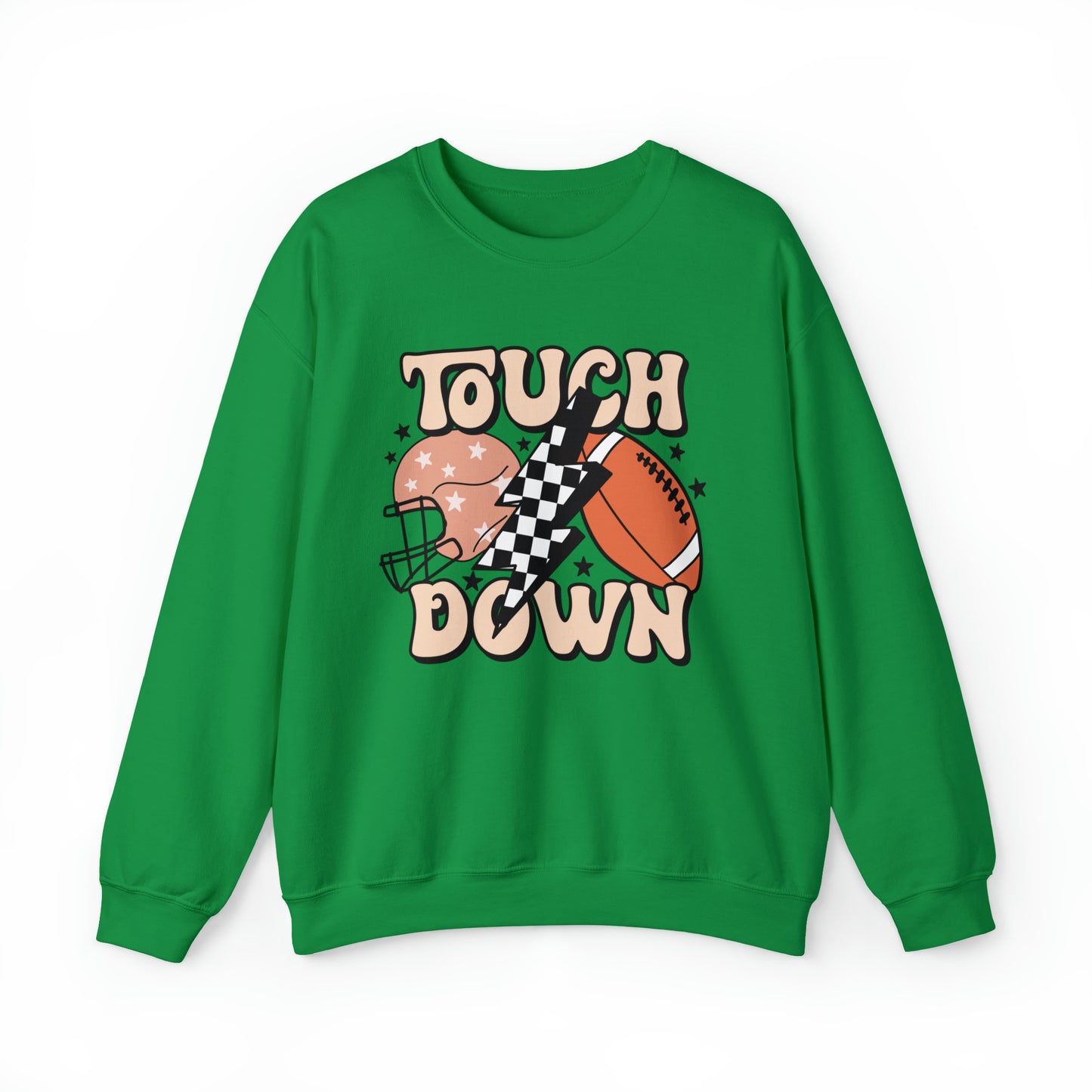 Touchdown Thunderbolt Football Unisex Sweatshirt
