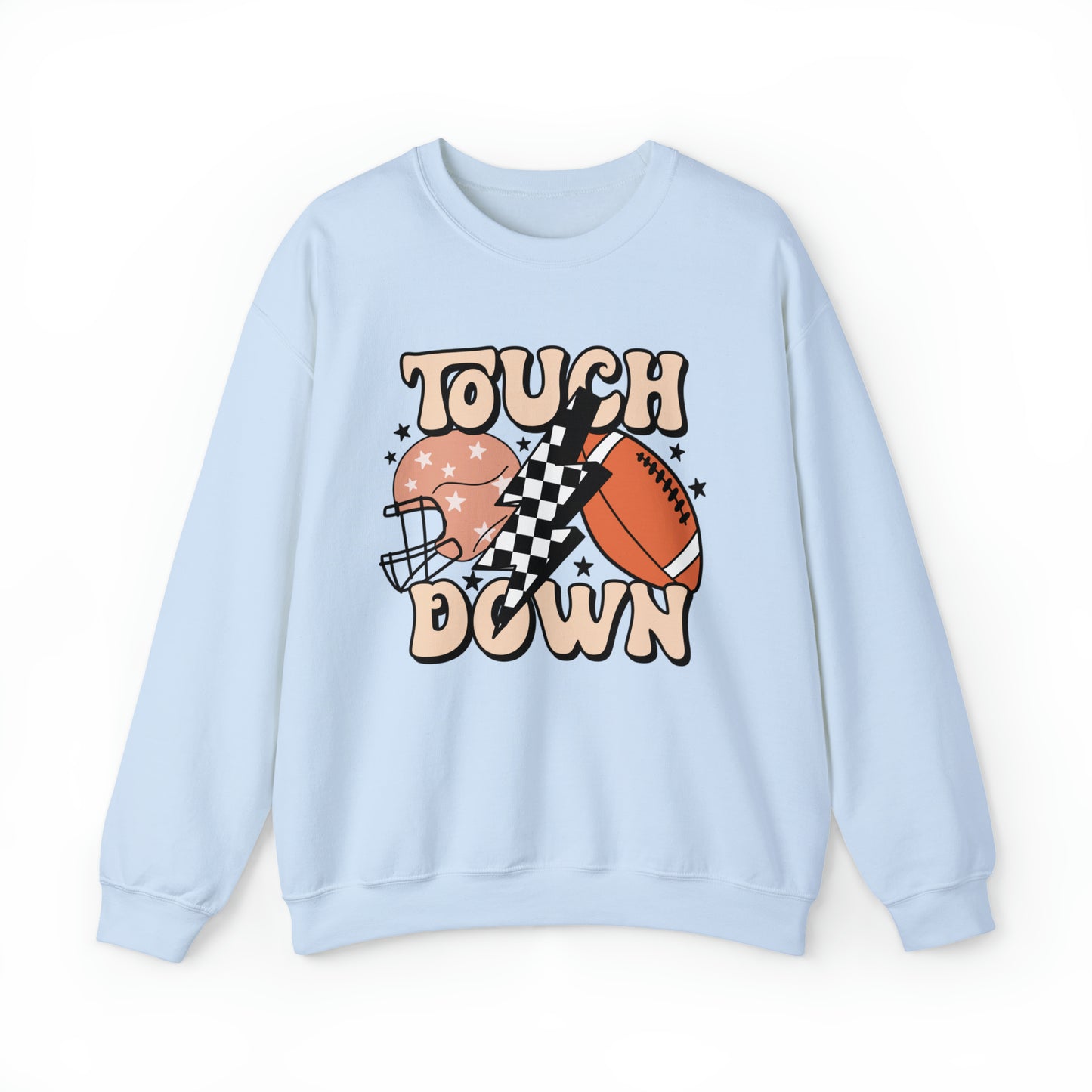 Touchdown Thunderbolt Football Unisex Sweatshirt