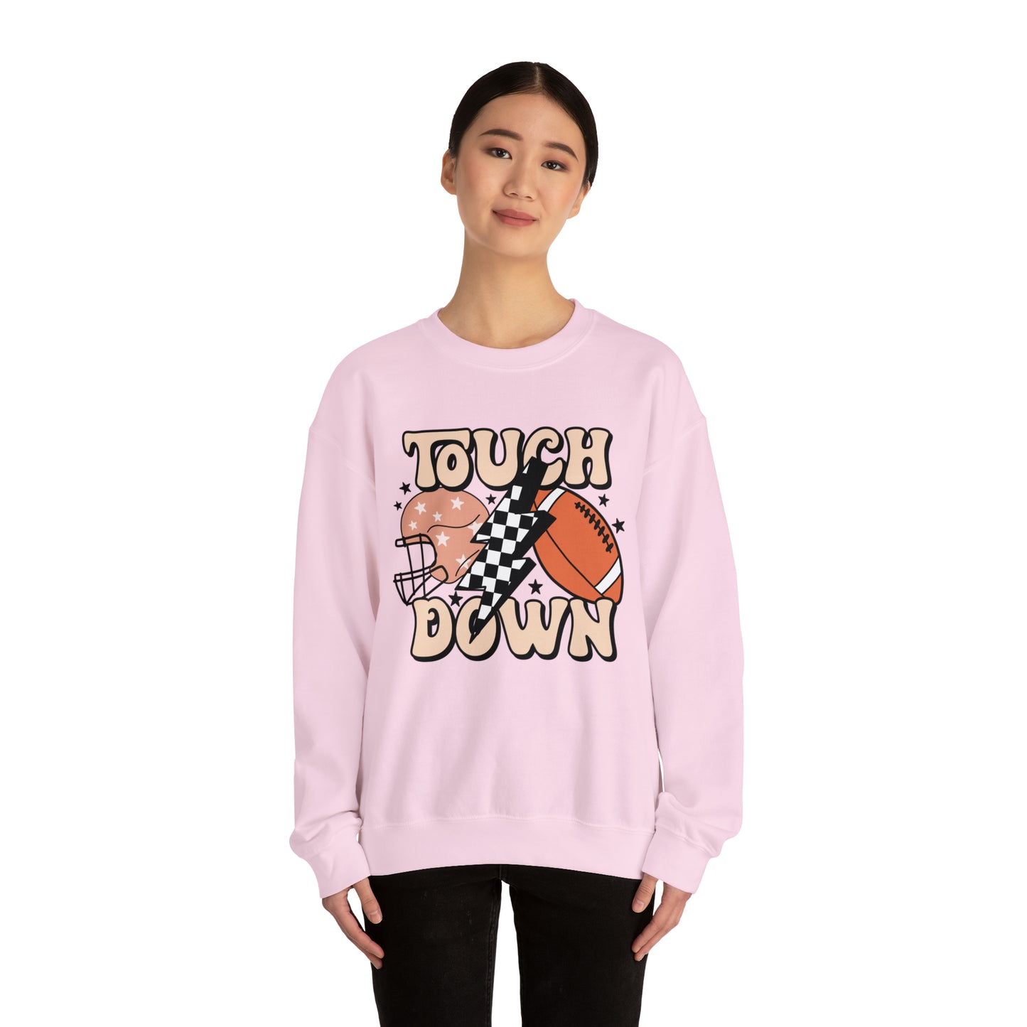 Touchdown Thunderbolt Football Unisex Sweatshirt