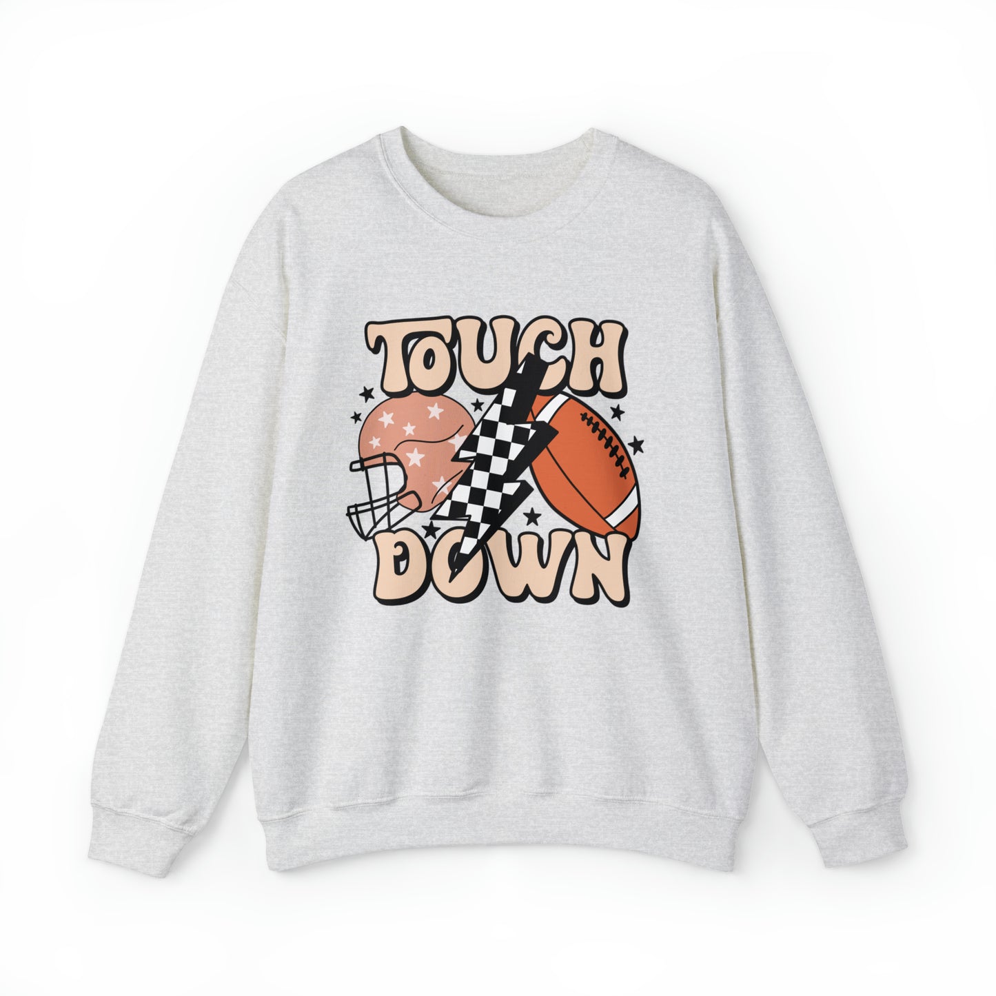 Touchdown Thunderbolt Football Unisex Sweatshirt