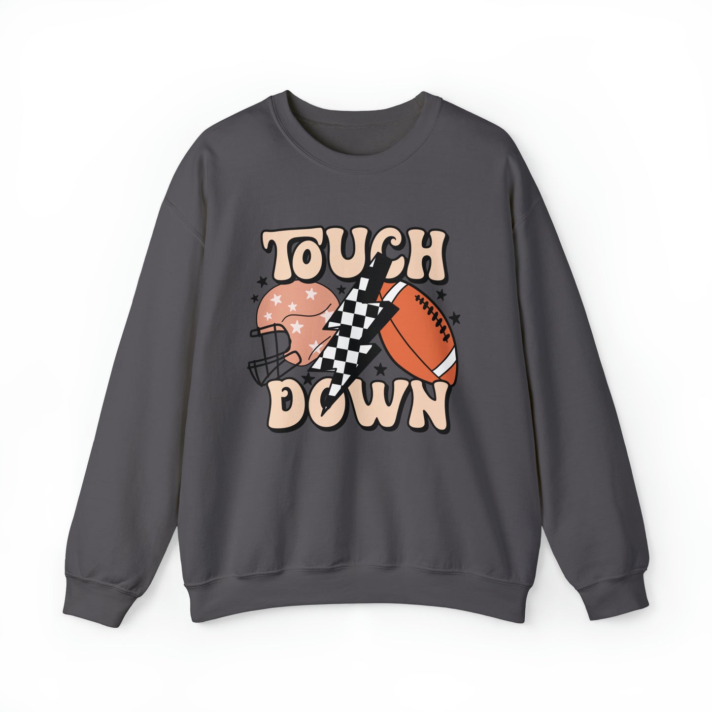 Touchdown Thunderbolt Football Unisex Sweatshirt