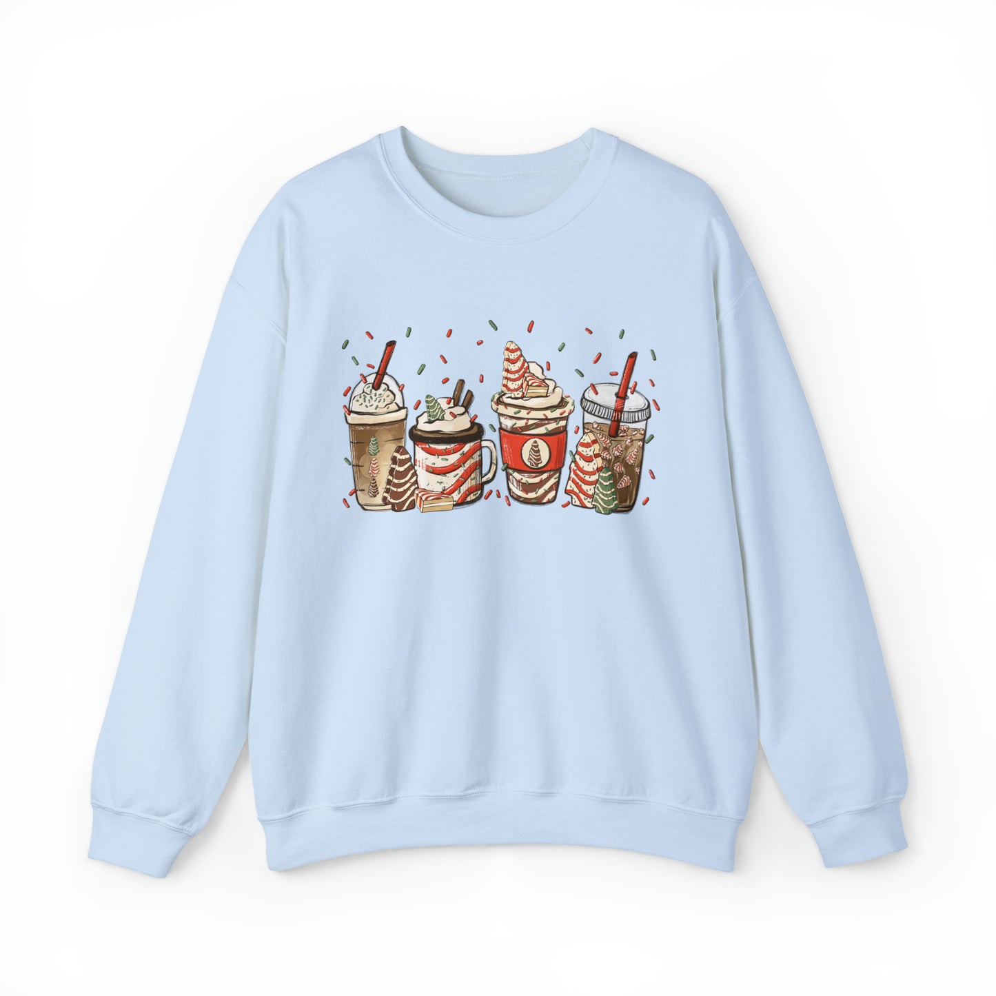 Christmas Tree Coffee Latte Unisex Sweatshirt
