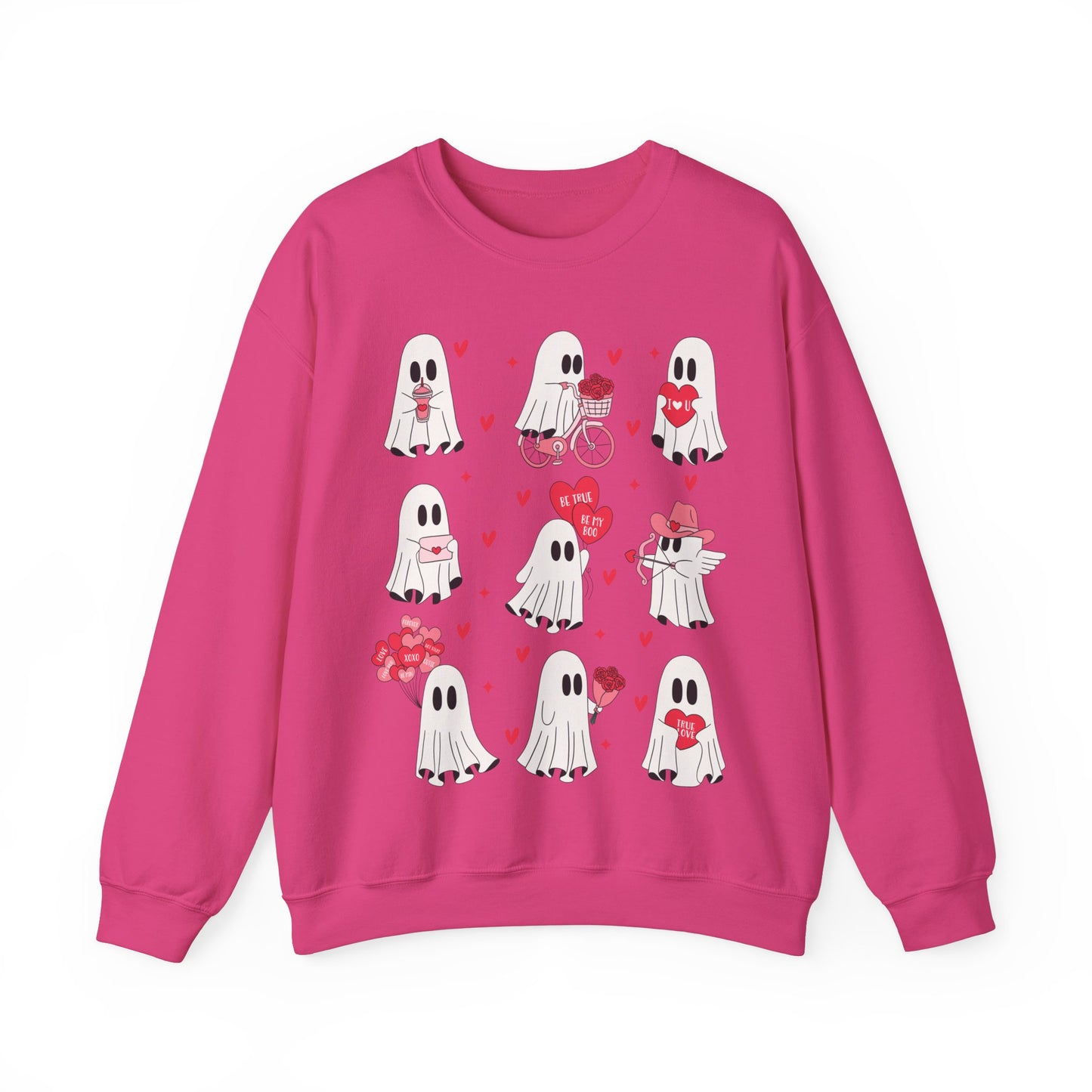 Ghost Valentines Unisex Crewneck Sweatshirt