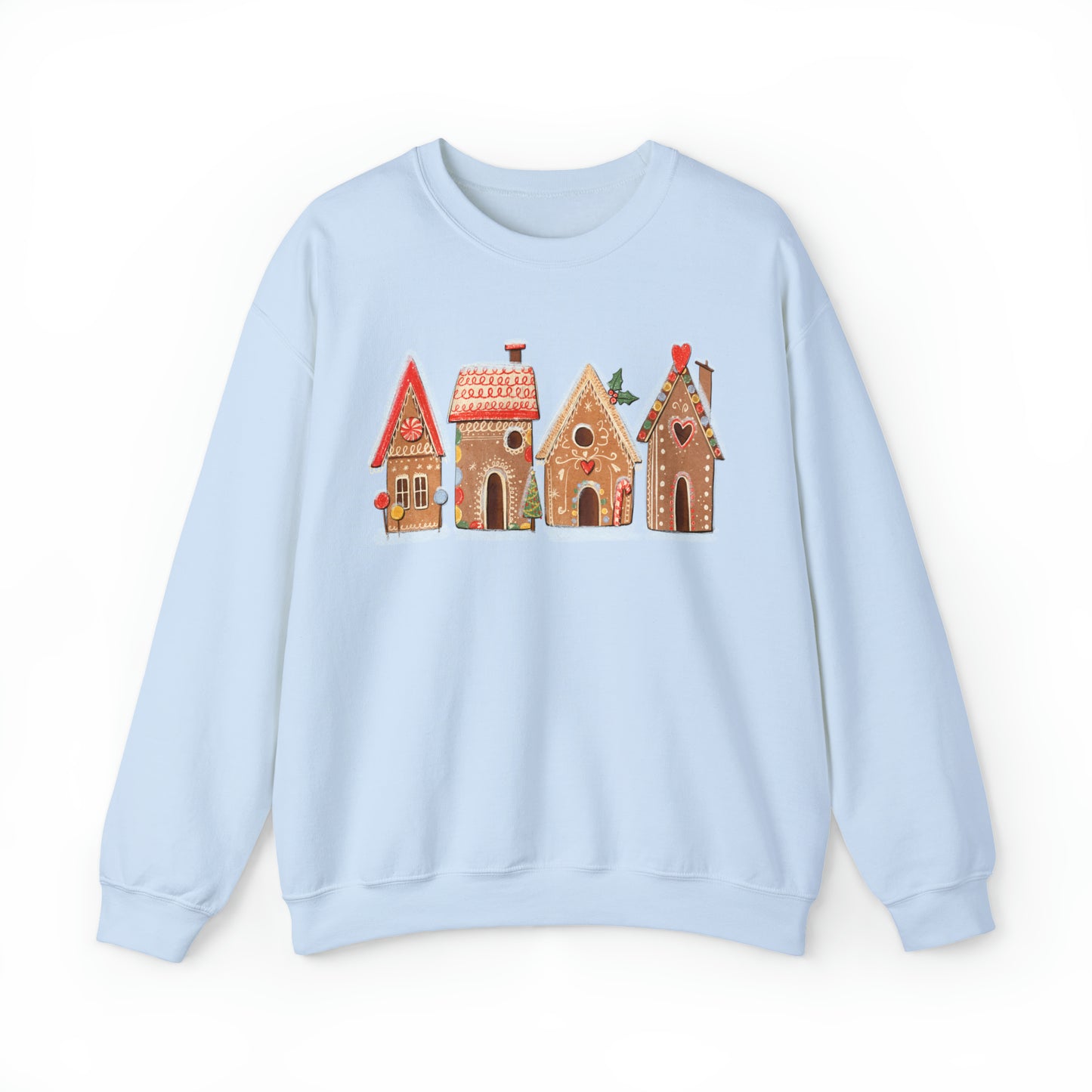 Gingerbread Village Festive Christmas Unisex Sweatshirt
