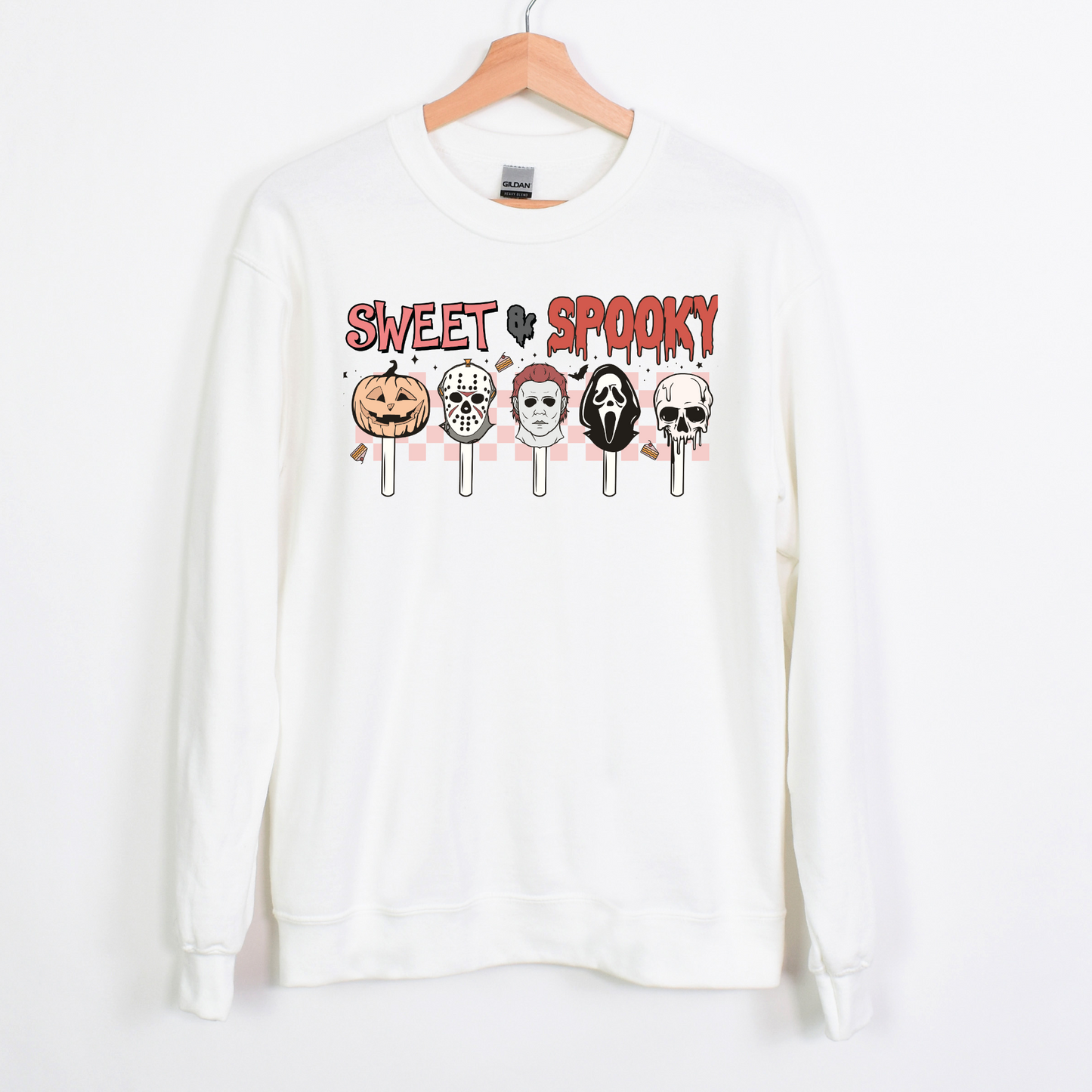 Sweet & Spooky Horror Movie Suckers Halloween Unisex Sweatshirt
