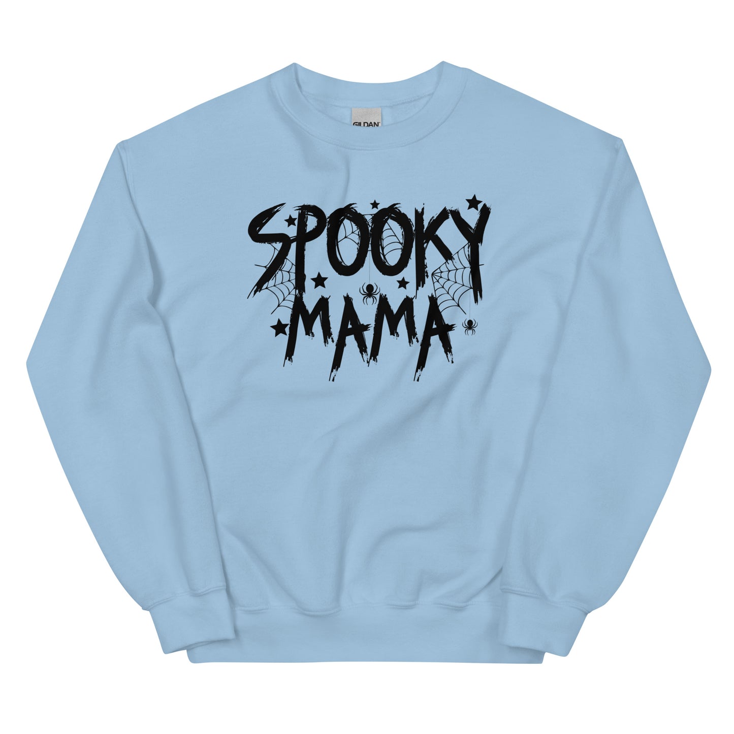 Spooky Mama Spider Web Cute Halloween Unisex Sweatshirt