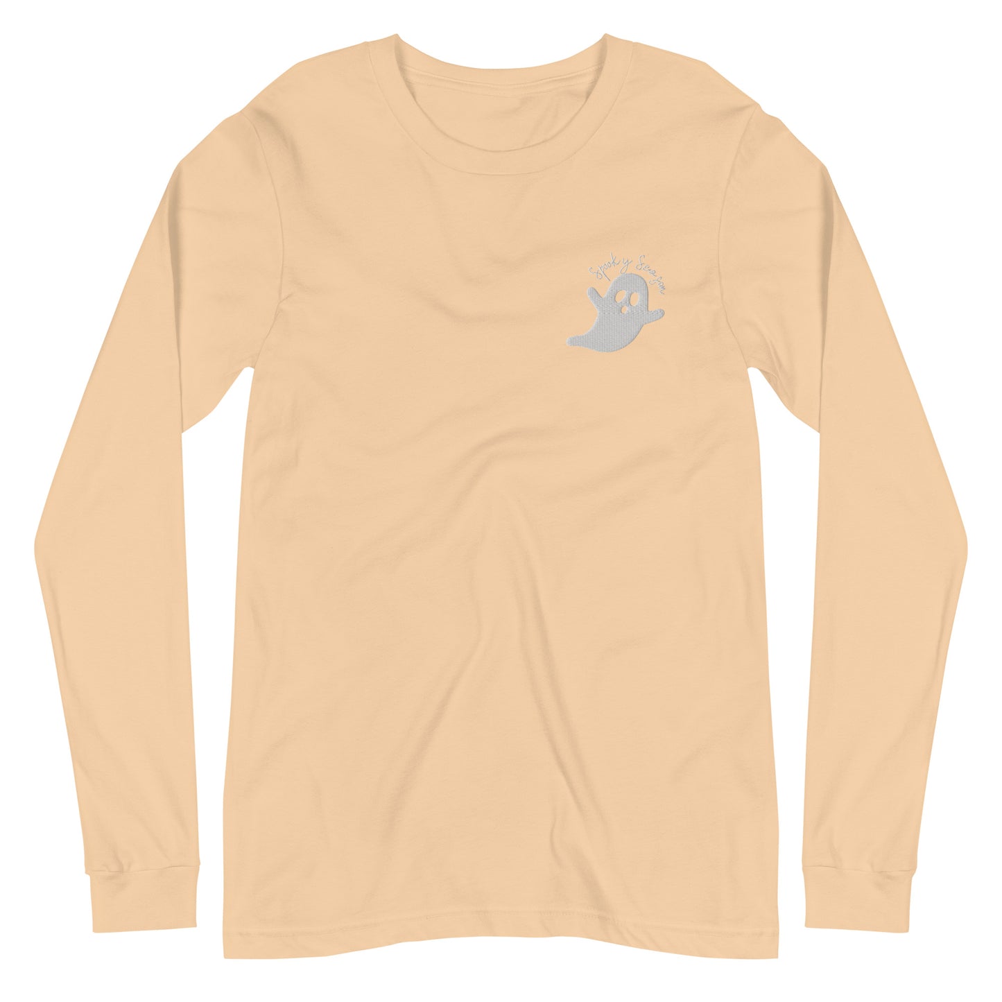 Embroidered Stay Spooky Unisex Long Sleeve Tee
