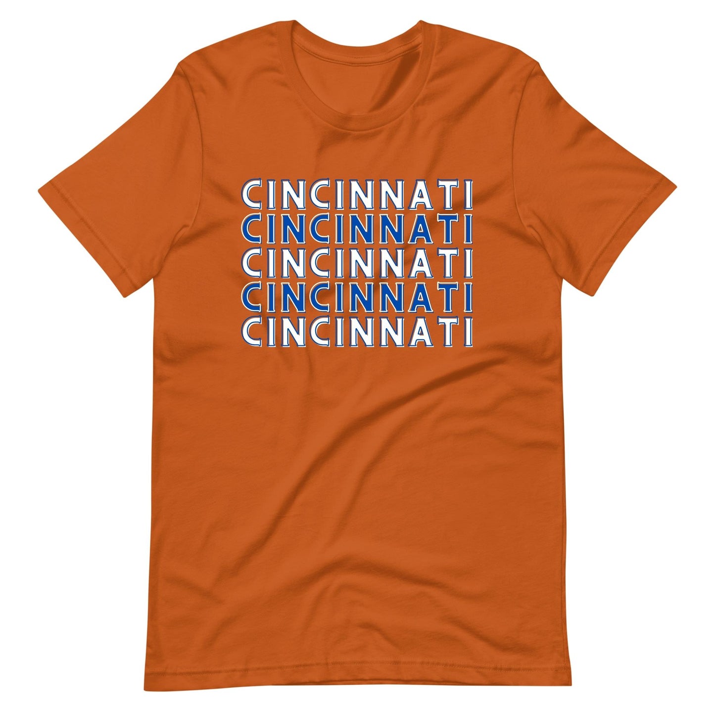 FC Blue and Orange Cincinmati Unisex T-Shirt