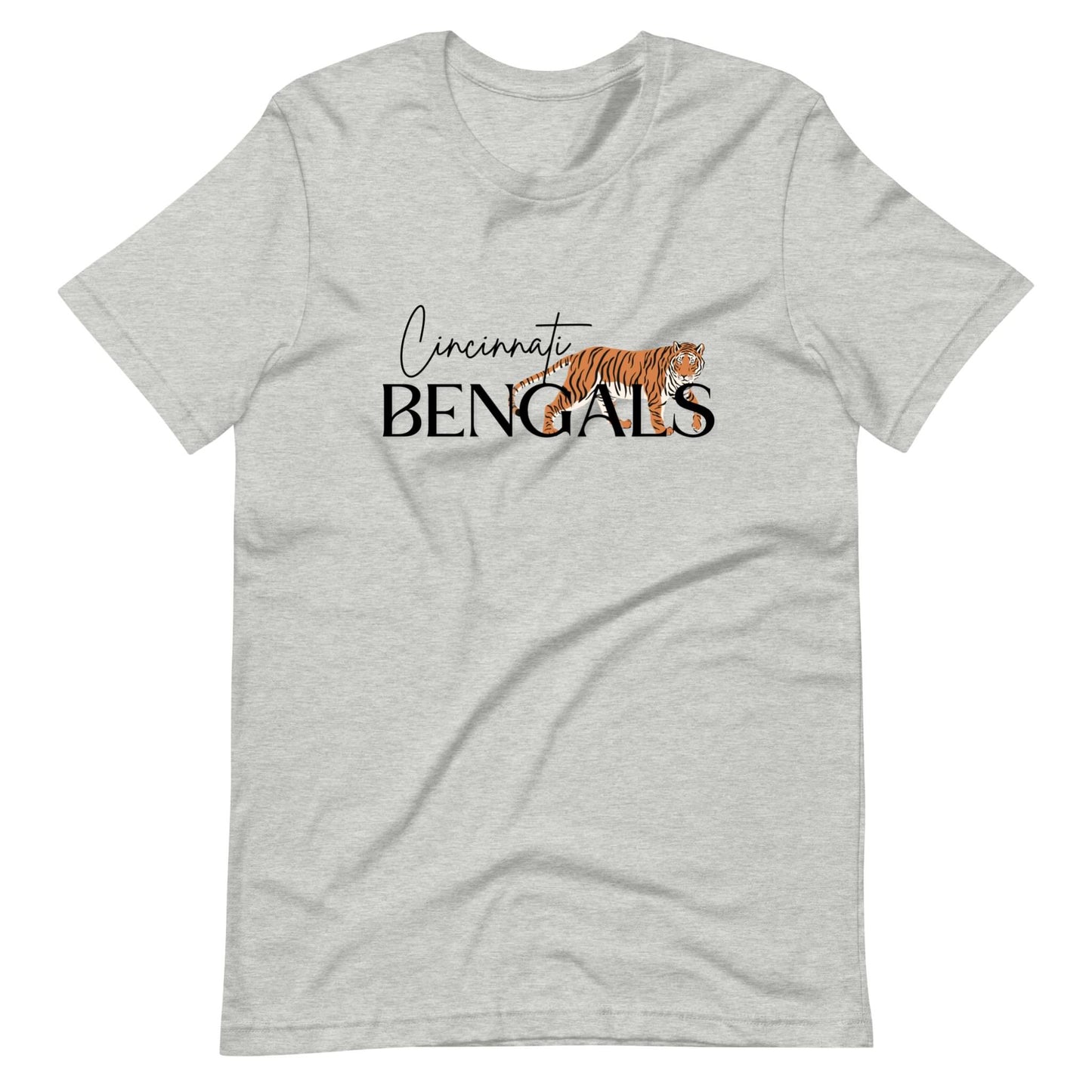 Walking Cincinnati Bengals Tiger Unisex T-Shirt