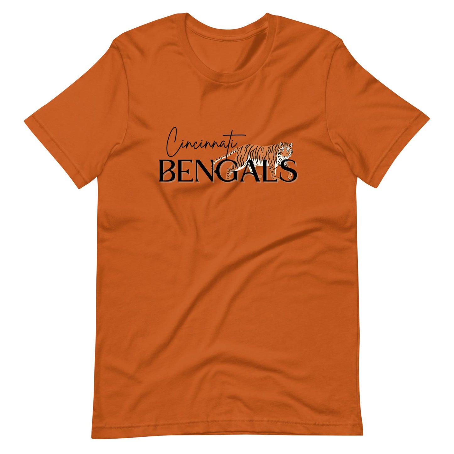 Walking Cincinnati Bengals Tiger Unisex T-Shirt