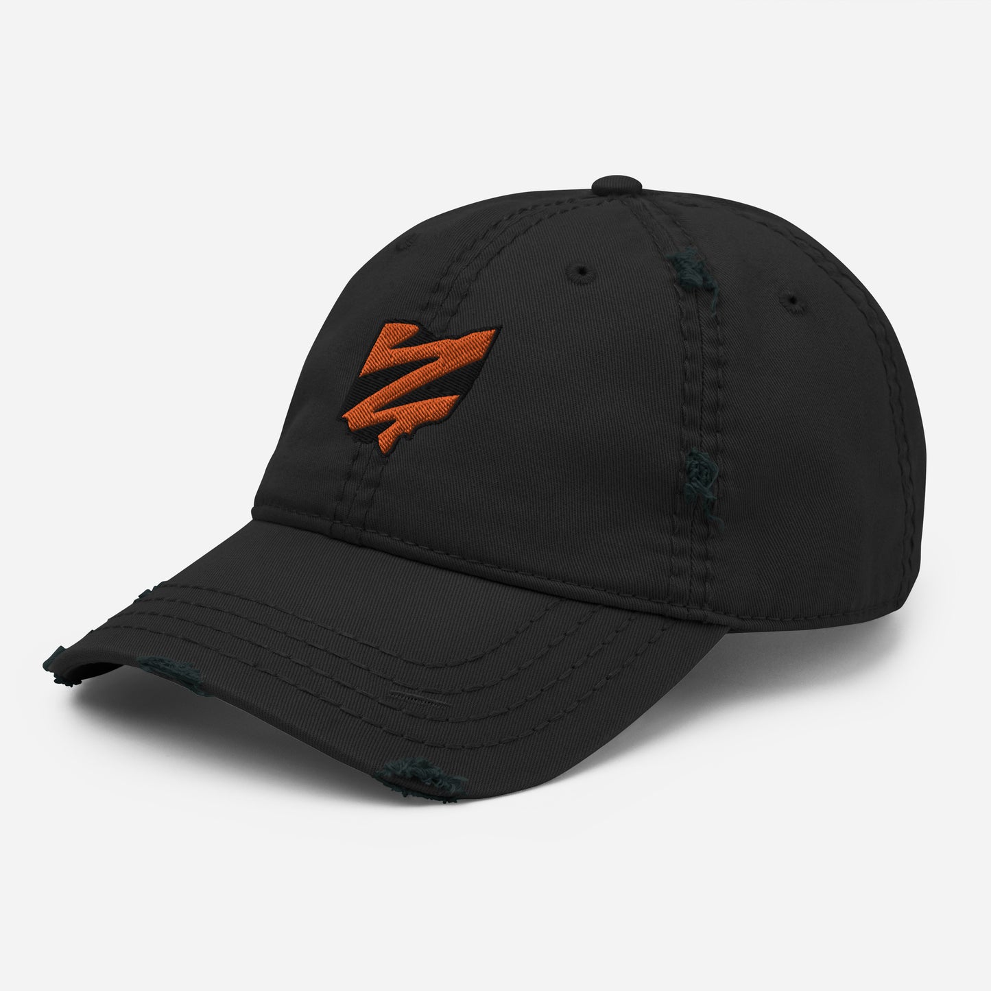Ohio Tiger Stripes Distressed Dad Hat