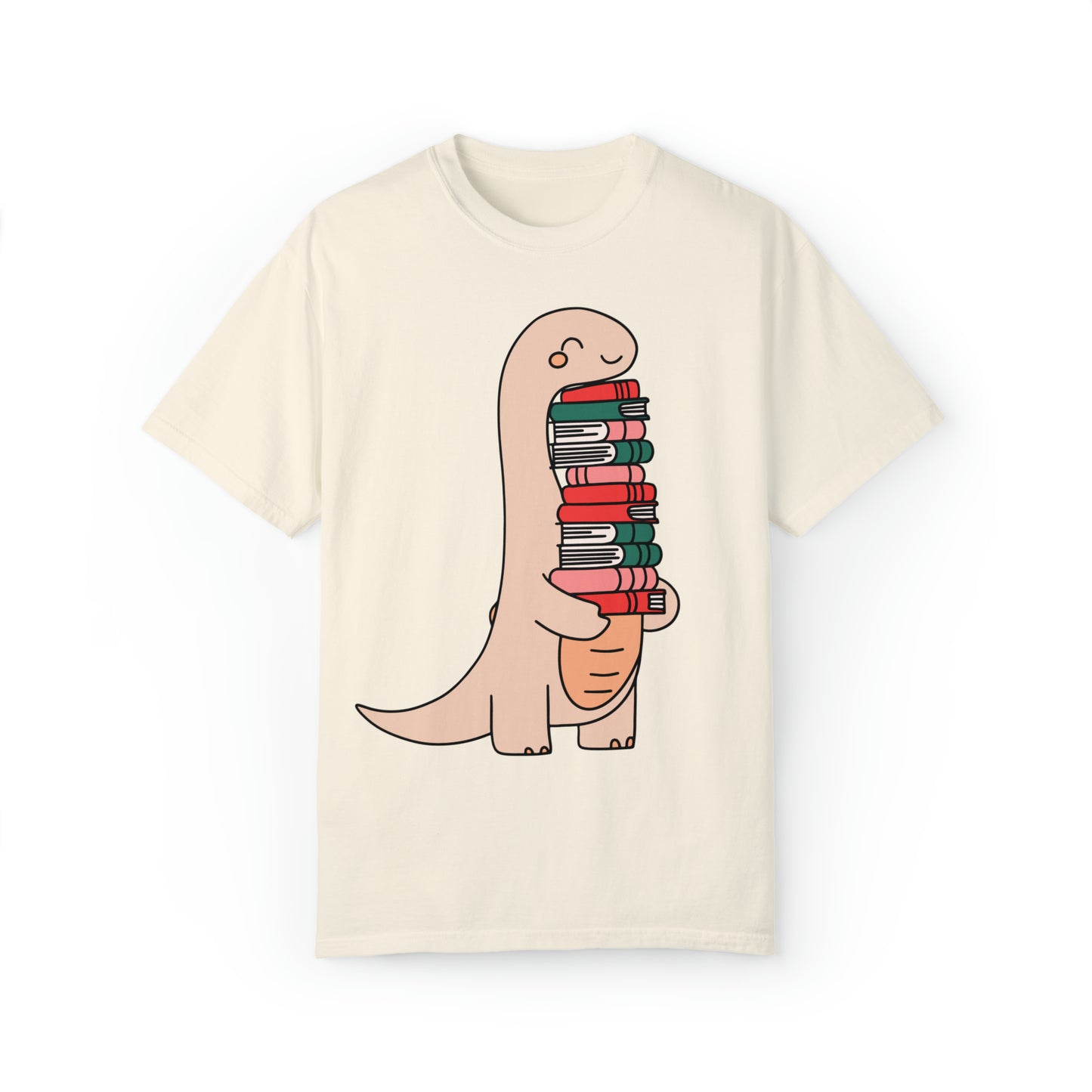 Dino-Reader Unisex Garment-Dyed T-shirt