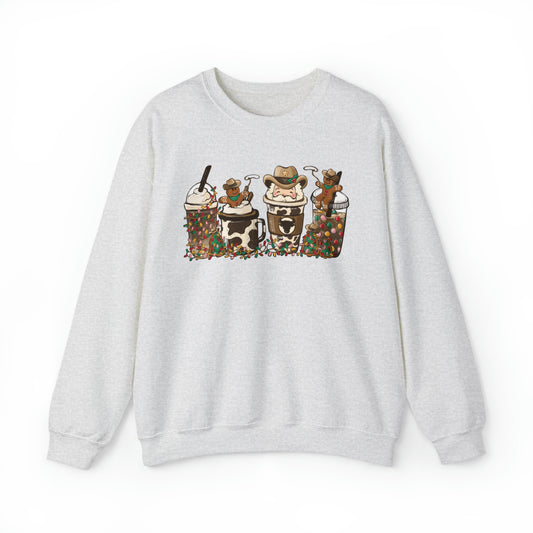 Howdy Santa Rodeo Gingerbread Christmas Unisex Sweatshirt