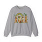 Golden Retriever Dog Lover St. Patrick's Day Unisex Crewneck Sweatshirt