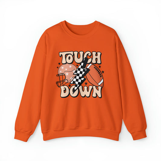Touchdown Thunderbolt Football Unisex Sweatshirt