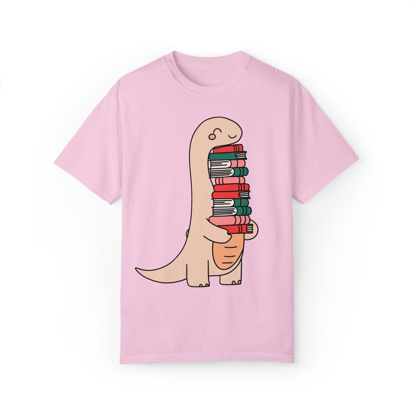 Dino-Reader Unisex Garment-Dyed T-shirt