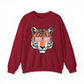 Joe Brrrrr Tiger Glasses Unisex Sweatshirt