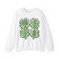 Mama Four Leaf Clover St. Patrick's Day Unisex Crewneck Sweatshirt