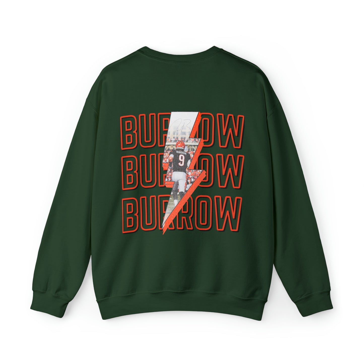 Burrow Bolt Front & Back Unisex Sweatshirt