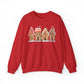 Gingerbread Village Festive Christmas Unisex Sweatshirt