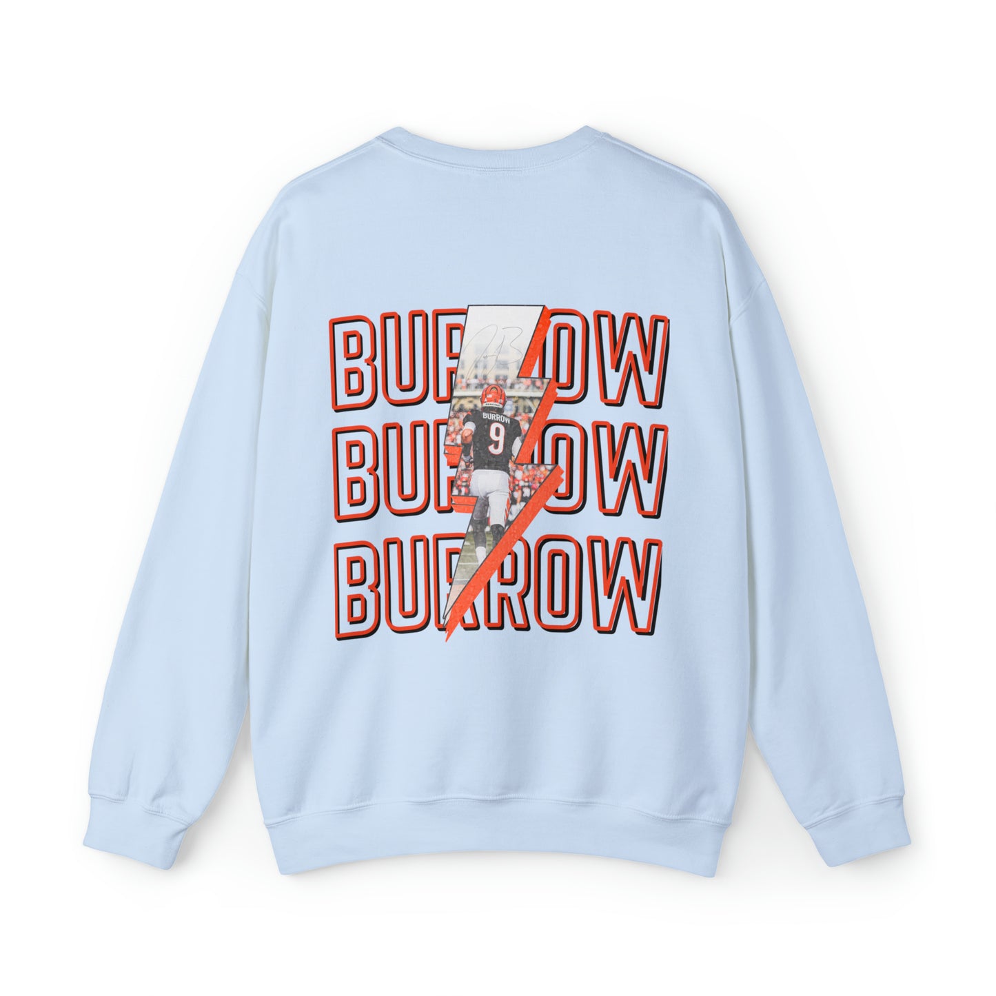 Burrow Bolt Front & Back Unisex Sweatshirt