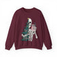 Sorta Merry Sorta Scary Christmas Tree Skeleton Holiday Unisex Sweatshirt