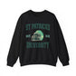 St. Patricks  University Shamrock Football Helmet Unisex Crewneck Sweatshirt