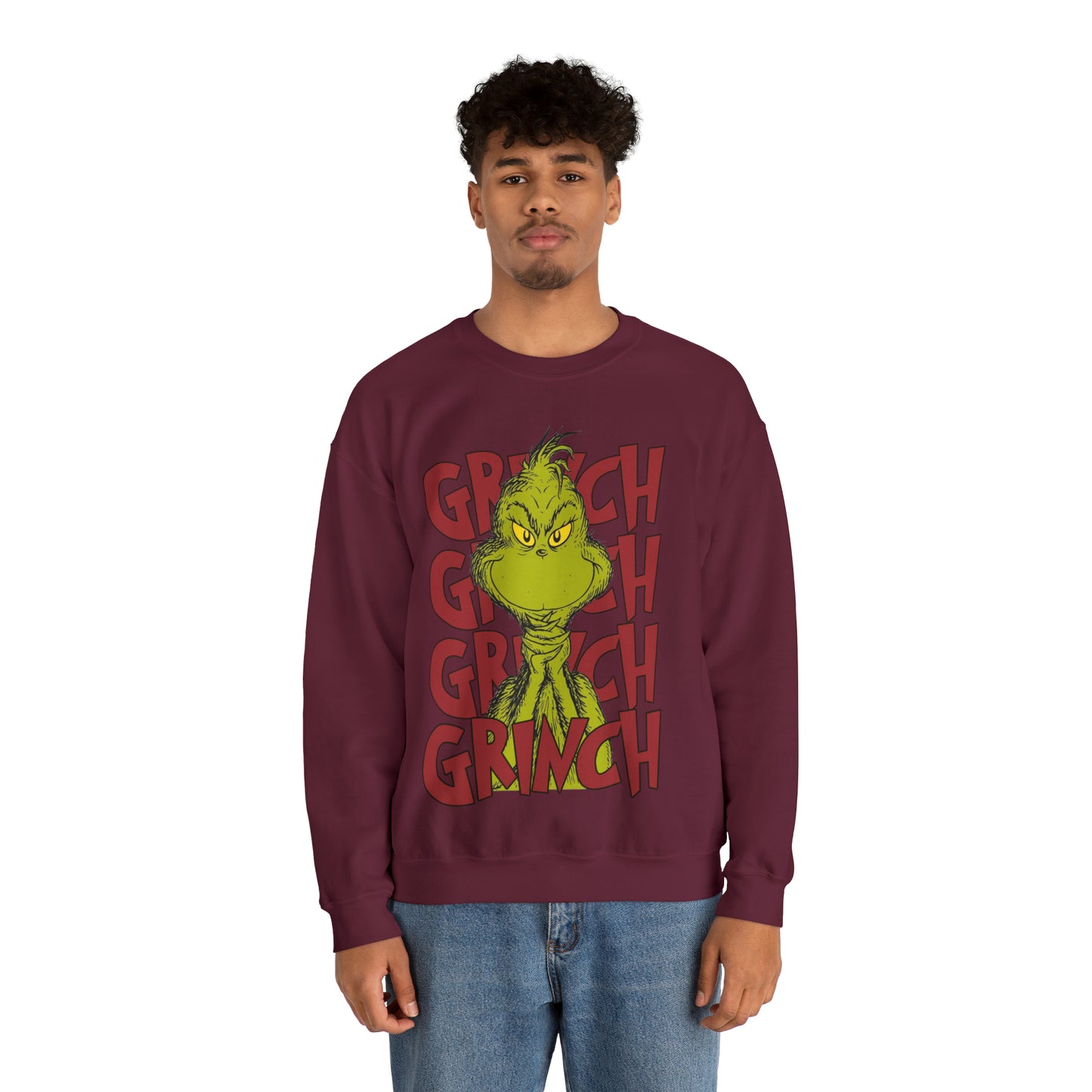 Green Man Christmas Unisex Sweatshirt