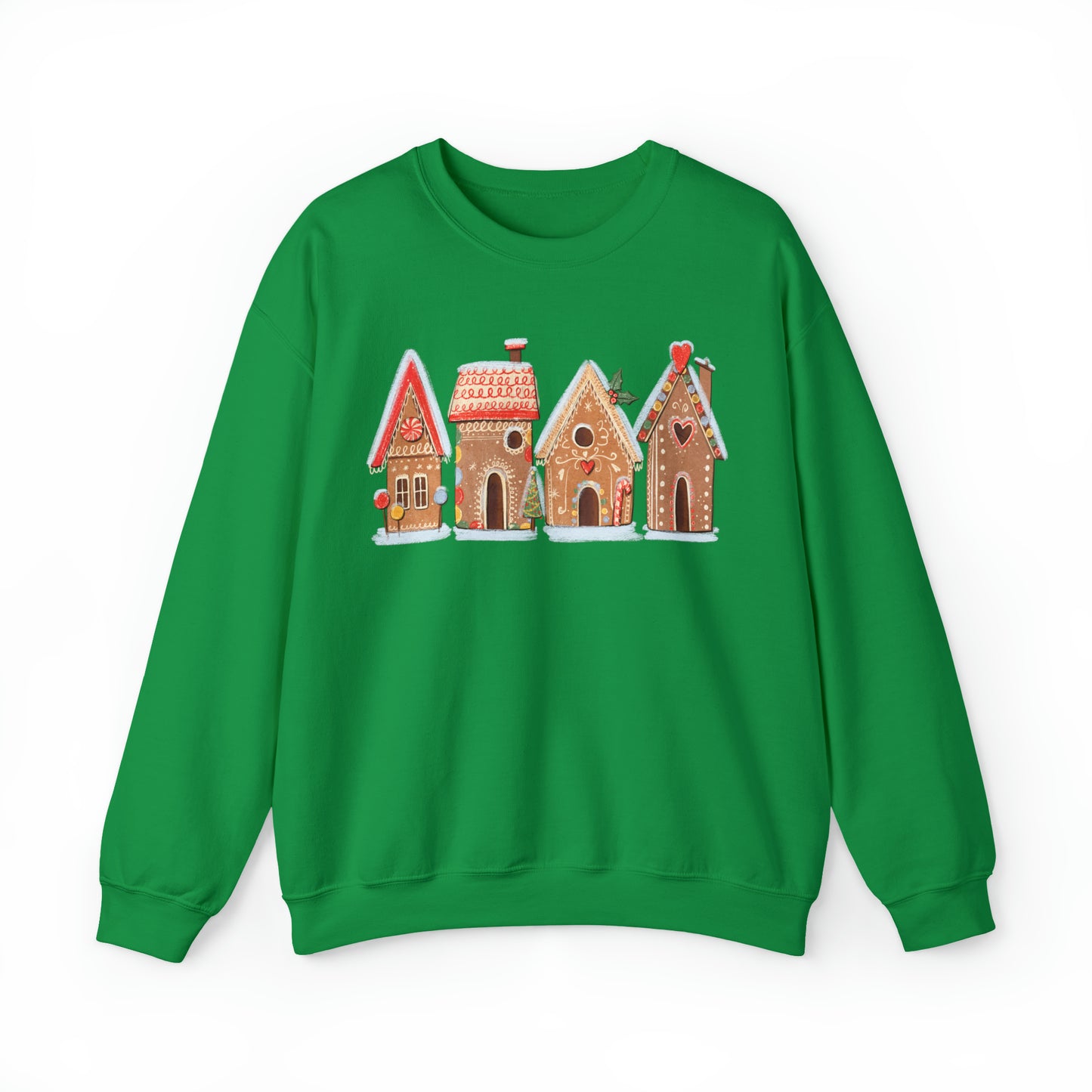 Gingerbread Village Festive Christmas Unisex Sweatshirt