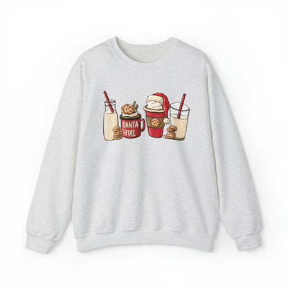 Santa's Fuel Milk and Cookies Unisex Sweatshirt