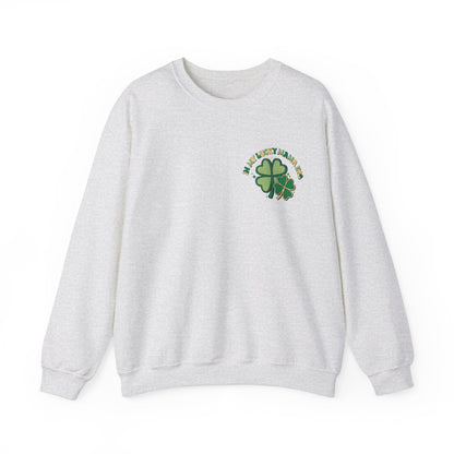 In My Lucky Mama Era Shamrock  St. Patrick's Day Unisex Crewneck Sweatshirt