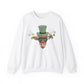 Highland Cow  Lover St. Patricks  Unisex Crewneck Sweatshirt