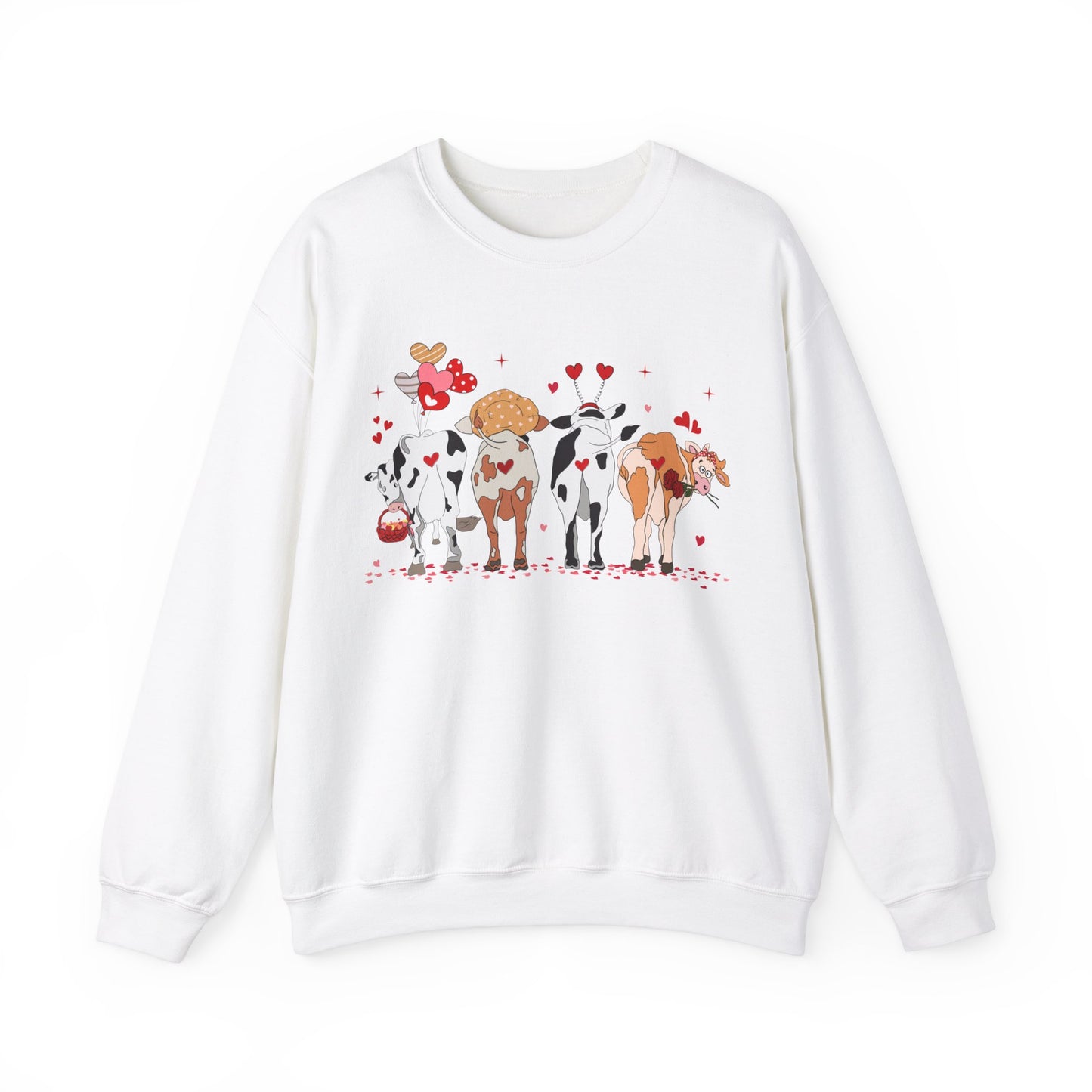 Mooey Booty Valentines Unisex Crewneck Sweatshirt