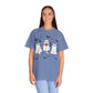 The Cats Dressed Up as Ghosts for Halloween to Trick or Treat  Comfort Colors Unisex Garment-Dyed T-shirt