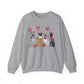 Great Dane Dog Lover Valentines Unisex Crewneck Sweatshirt