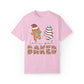 Let's Get Baked Gingerbread and Little Debbie Christmas Tree Cake Holiday Unisex Garment-Dyed T-shirt