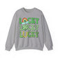 Lucky Lucky Lucky St. Patrick's Day Unisex Crewneck Sweatshirt