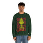 Green Man Christmas Unisex Sweatshirt