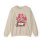 Cupid's Love Shack Candy Valentines Unisex Crewneck Sweatshirt