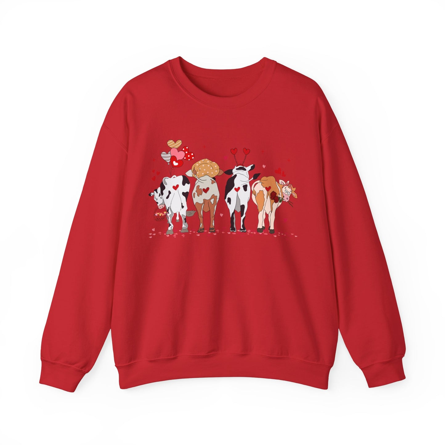 Mooey Booty Valentines Unisex Crewneck Sweatshirt