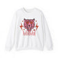 Mama Tiger Valentines Unisex Crewneck Sweatshirt