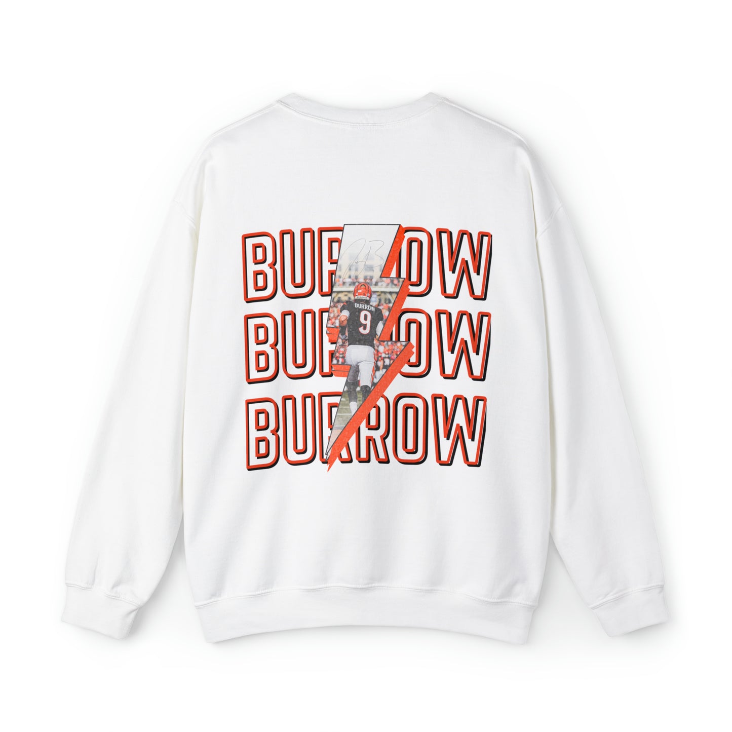 Burrow Bolt Front & Back Unisex Sweatshirt