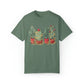 Cactus Christmas Lights Christmas Garment-Dyed T-shirt