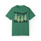 Tis The Season To Be Jolly Checkered Christmas Comfort Colors Unisex Garment-Dyed T-shirt