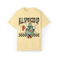 All Spruced Up Christmas Character Holiday Unisex Garment-Dyed T-shirt