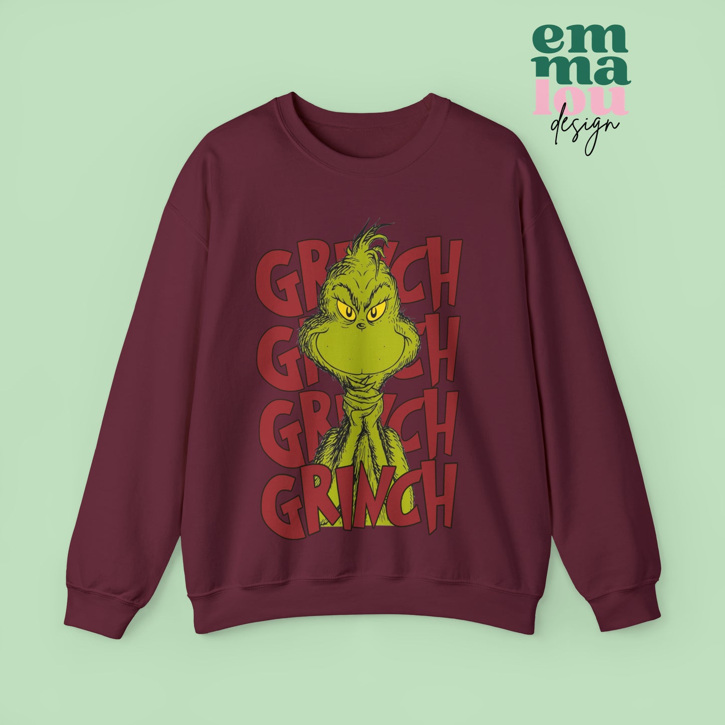 Green Man Christmas Unisex Sweatshirt